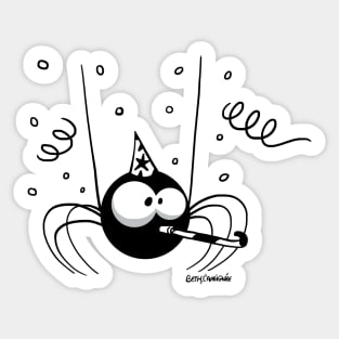 Beth the Spider - The New Year Sticker